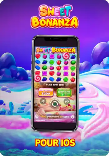 Sweet Bonanza sur iOS