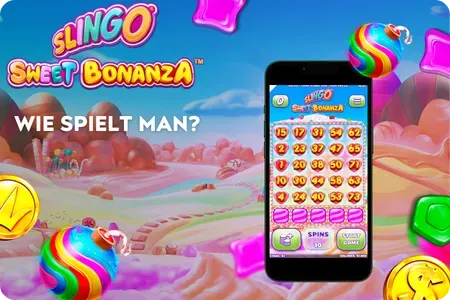 Wie starte ich Slingo Sweet Bonanza?