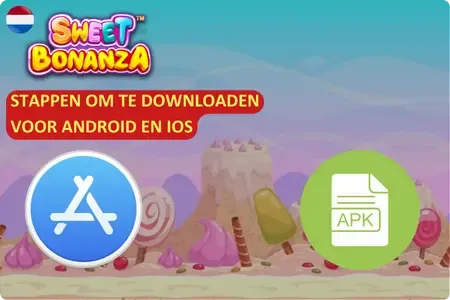 Mobiele app voor kerstslot Sweet Bonanza Xmas