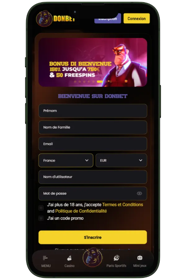 Créez un compte