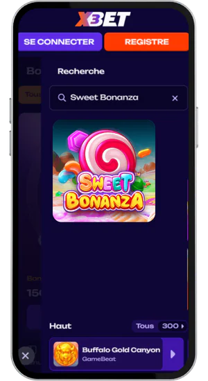 Sweet Bonanza Saisissez le nom dans la recherche